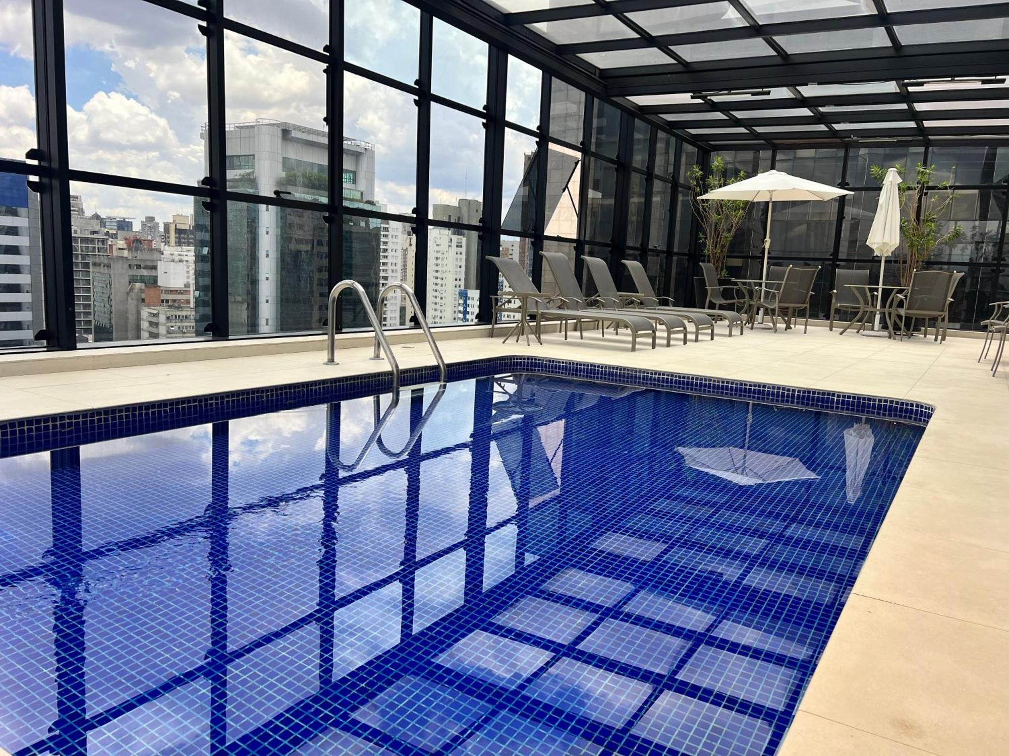 Flat-Hotel Faria Lima Itaim Sao Paulo, Garagem Inclusa ! Exteriör bild
